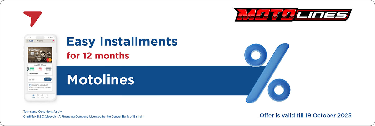 CrediMax x Motolines Installment Offer